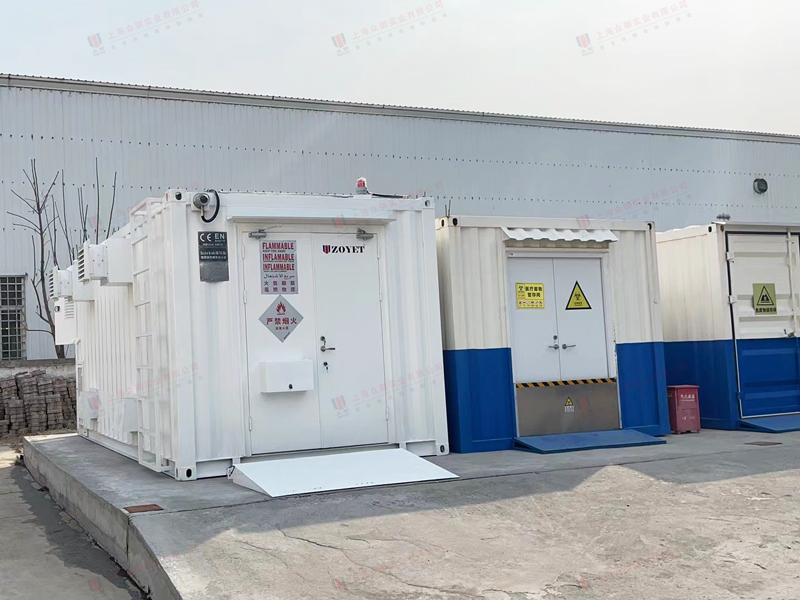 Can special containers transport dangerous goods?